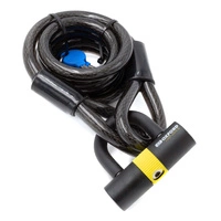 Pancéřový kabel 2m x 15mm Lock Mini Shackle Oxford Barrier Ebike Elektrický skútr