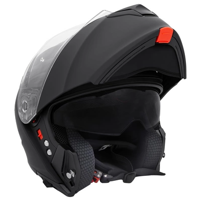 Přilba Full Face Flip Up Upgraded Double Visor Opening Front