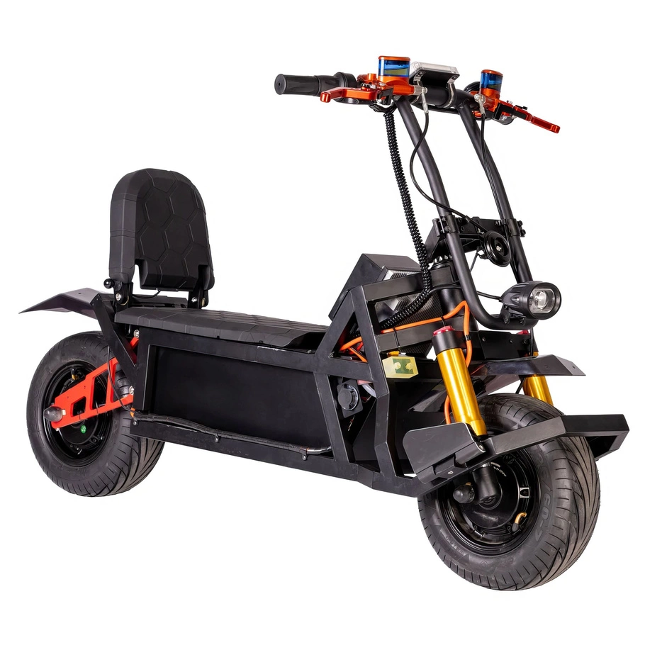 Begode Elektrická motorka Extreme Bull K6 Max - výkon 7000 W | baterie 21,6 Ah | rychlost 62 km/h | dojezd 124 mil